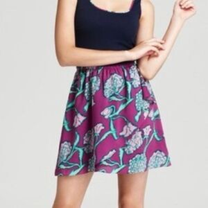 Lilly Pulitzer Womens Clover Mini Skirt size 10